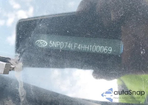 2017 Hyundai Elantra Se from USA, damaged, VIN 5NPD74LF4HH100069